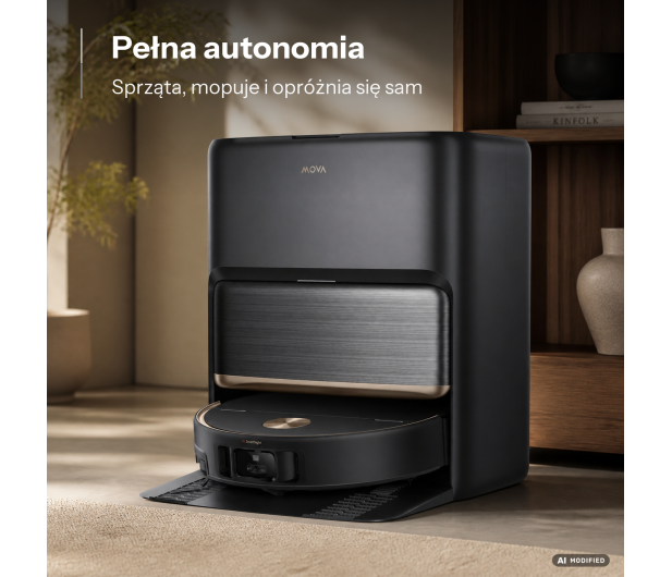 MOVA Robot sprzątający MOVA V70 Ultra Complete (czarny) - 1540497 - zdjęcie 7